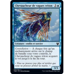 (FOIL) Bleue - Chevaucheur de vagues triton (C) [THB]