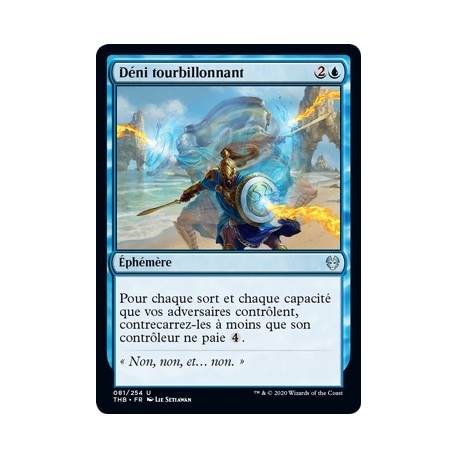 (FOIL) Bleue - Déni tourbillonnant (U) [THB]