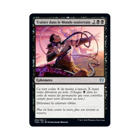 (FOIL) Noire - Traîner dans le Monde souterrain (U) [THB]