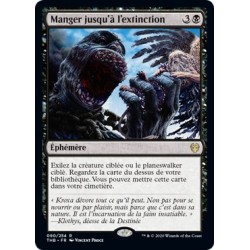 (FOIL) Noire - Manger jusqu'à l'extinction (R) [THB]