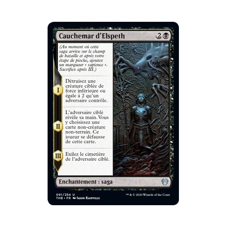 (FOIL) Noire - Cauchemar d'Elspeth (U) [THB]