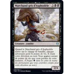 (FOIL) Noire - Marchand gris d'Asphodèle (U) [THB]