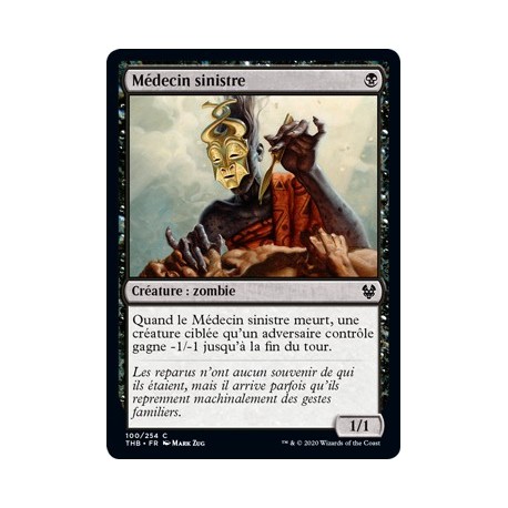 (FOIL) Noire - Médecin sinistre (C) [THB]