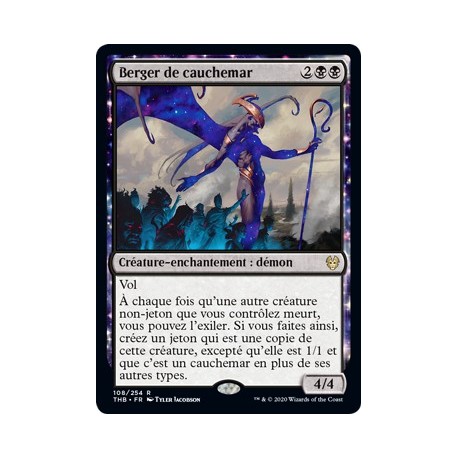 (FOIL) Noire - Berger de cauchemar (R) [THB]