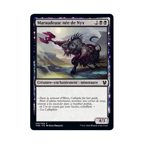 (FOIL) Noire - Maraudeuse née de Nyx (C) [THB]