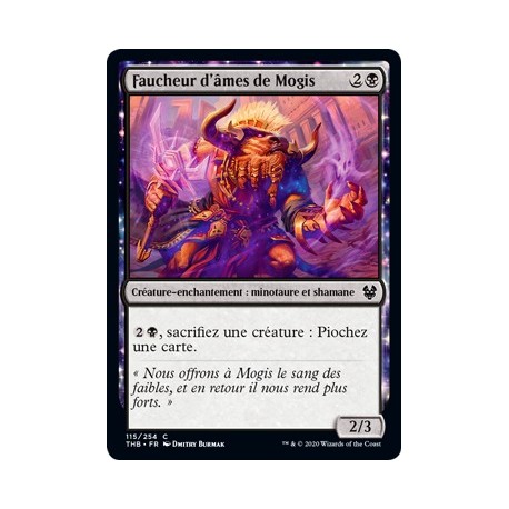 (FOIL) Noire - Faucheur d'âmes de Mogis (C) [THB]