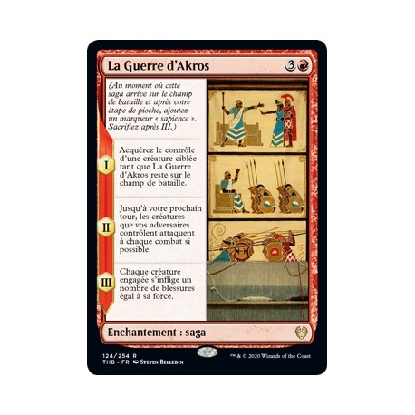 (FOIL) Rouge - La Guerre d'Akros (R) [THB]