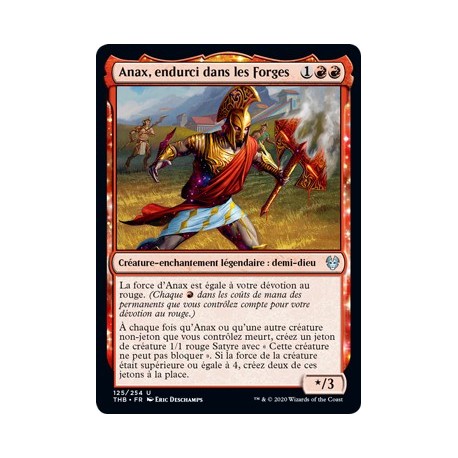 (FOIL) Rouge - Anax, endurci dans les Forges (U) [THB]