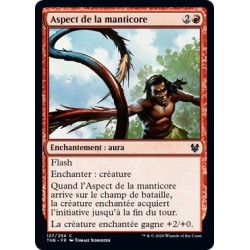 (FOIL) Rouge - Aspect de la manticore (C) [THB]
