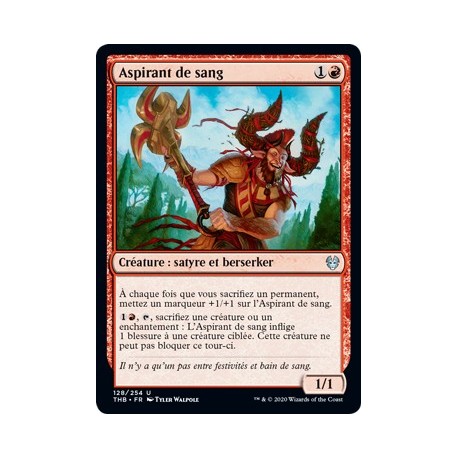 (FOIL) Rouge - Aspirant de sang (U) [THB]