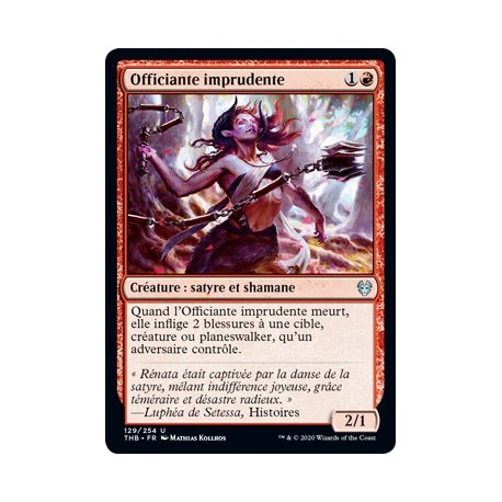 (FOIL) Rouge - Officiante imprudente (U) [THB]