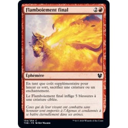 (FOIL) Rouge - Flamboiement final (C) [THB]