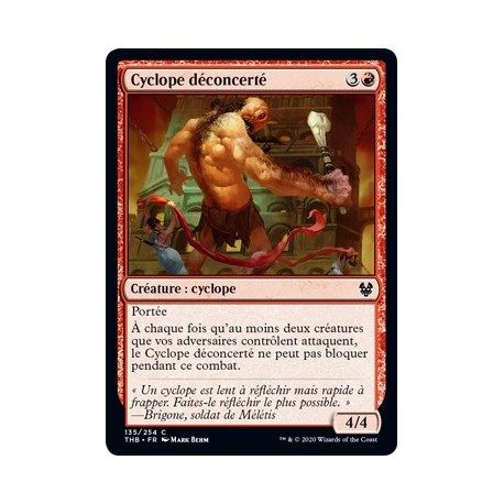 (FOIL) Rouge - Cyclope déconcerté (C) [THB]