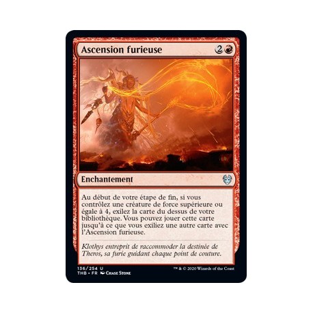 (FOIL) Rouge - Ascension furieuse (U) [THB]