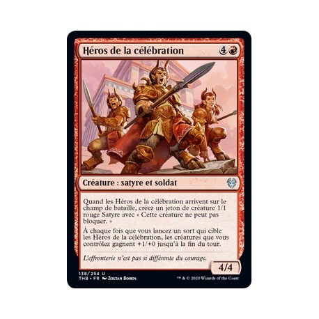 (FOIL) Rouge - Héros de la célébration (U) [THB]