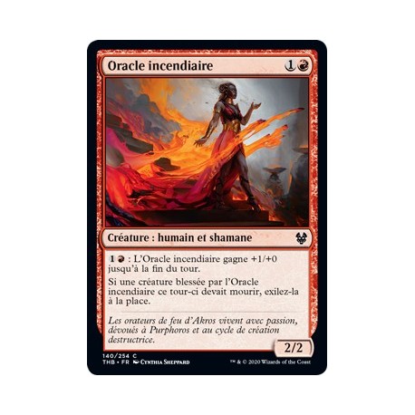 (FOIL) Rouge - Oracle incendiaire (C) [THB]