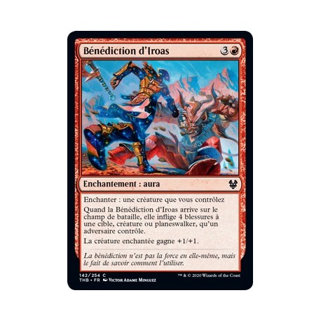 (FOIL) Rouge - Bénédiction d'Iroas (C) [THB]