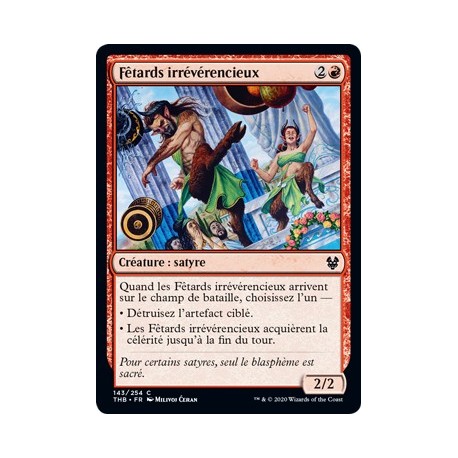 (FOIL) Rouge - Fêtards irrévérencieux (C) [THB]