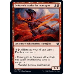 (FOIL) Rouge - Oréade du brasier des montagnes (C) [THB]