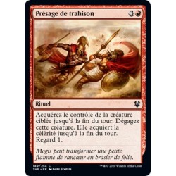(FOIL) Rouge - Présage de trahison (C) [THB]
