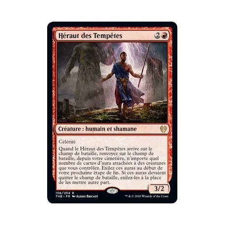 (FOIL) Rouge - Héraut des Tempêtes (R) [THB]