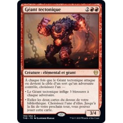 (FOIL) Rouge - Géant tectonique (R) [THB]