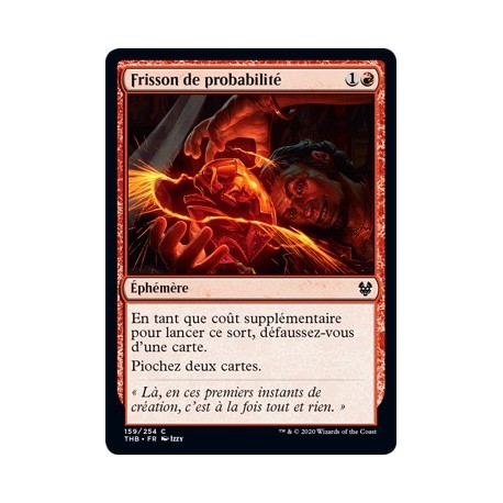 (FOIL) Rouge - Frisson de probabilité (C) [THB]
