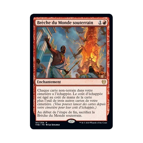 (FOIL) Rouge - Brèche du Monde souterrain (R) [THB]