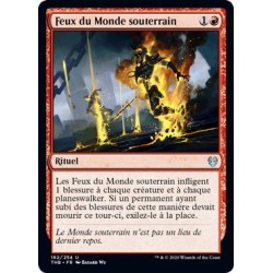 (FOIL) Rouge - Feux du Monde souterrain (U) [THB]