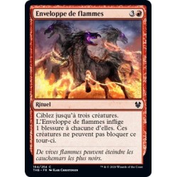 (FOIL) Rouge - Enveloppe de flammes (C) [THB]