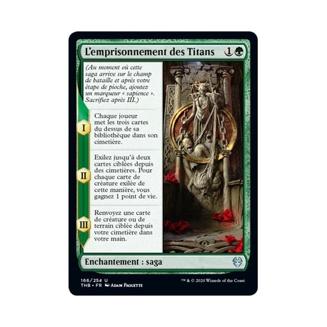 (FOIL) Verte - L'emprisonnement des Titans (U) [THB]