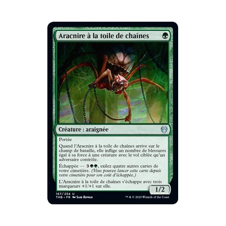 (FOIL) Verte - Aracnire à la toile de chaînes (U) [THB]