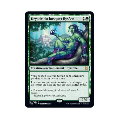 (FOIL) Verte - Dryade du bosquet ilyséen (R) [THB]