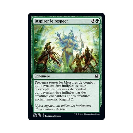 (FOIL) Verte - Inspirer le respect (C) [THB]