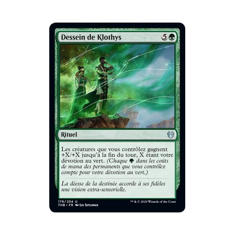 (FOIL) Verte - Dessein de Klothys (U) [THB]