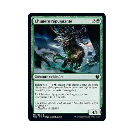 (FOIL) Verte - Chimère répugnante (C) [THB]