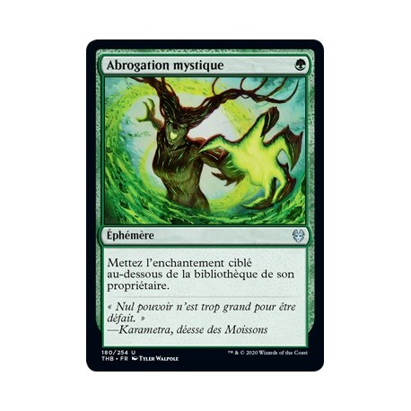 (FOIL) Verte - Abrogation mystique (U) [THB]