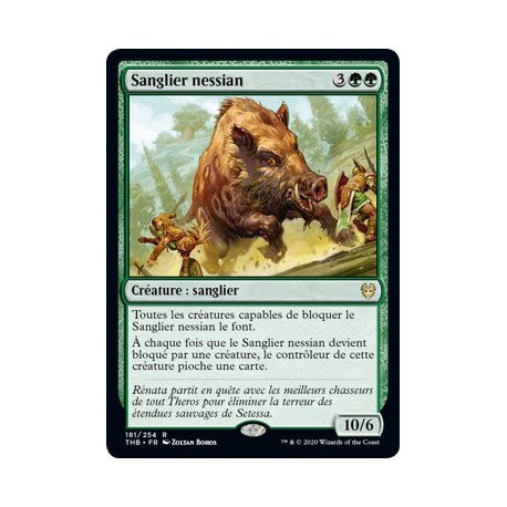 (FOIL) Verte - Sanglier nessian (R) [THB]