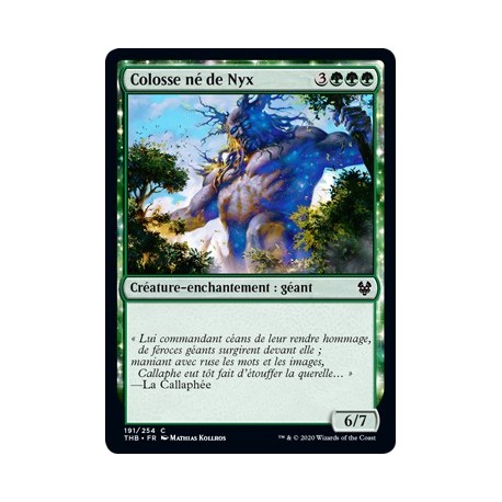 (FOIL) Verte - Colosse né de Nyx (C) [THB]