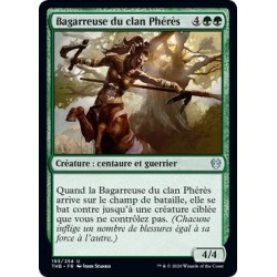 (FOIL) Verte - Bagarreuse du clan Phérès (U) [THB]