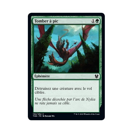 (FOIL) Verte - Tomber à pic (C) [THB]