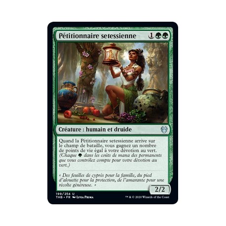 (FOIL) Verte - Pétitionnaire setessienne (U) [THB]