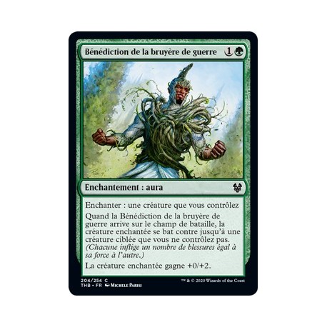 (FOIL) Verte - Bénédiction de la bruyère de guerre (C) [THB]