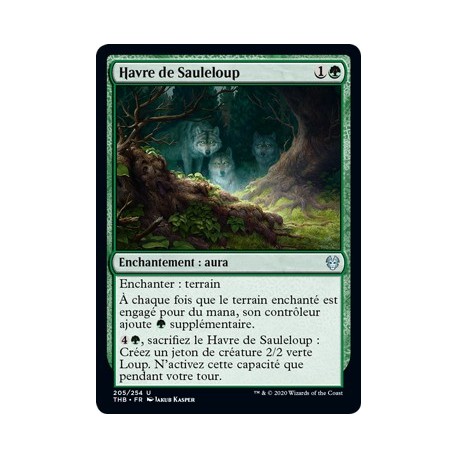 (FOIL) Verte - Havre de Sauleloup (U) [THB]