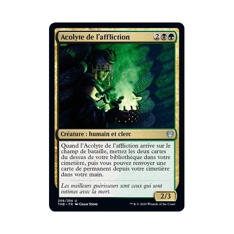 (FOIL) Or - Acolyte de l'affliction (U) [THB]