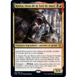 (FOIL) Or - Kroxa, titan de la Soif de mort (M) [THB]