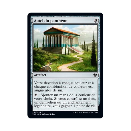 (FOIL) Artefact - Autel du panthéon (C) [THB]