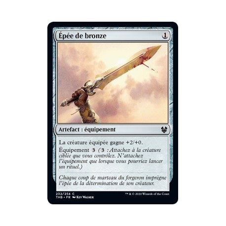 (FOIL) Artefact - Épée de bronze (C) [THB]