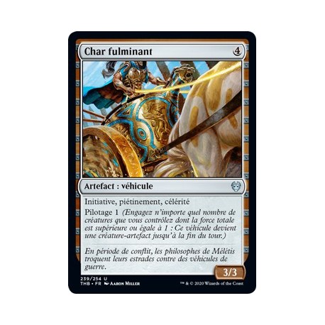 (FOIL) Artefact - Char fulminant (U) [THB]