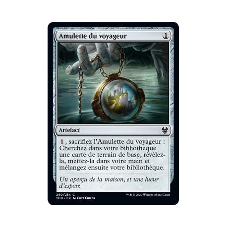 (FOIL) Artefact - Amulette du voyageur (C) [THB]